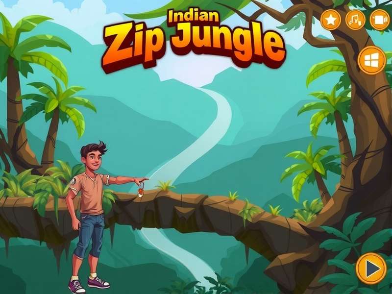 Indian Zip Jungle Gameplay